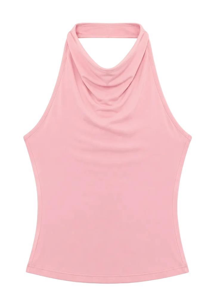BASE Cowl Halter - Blush