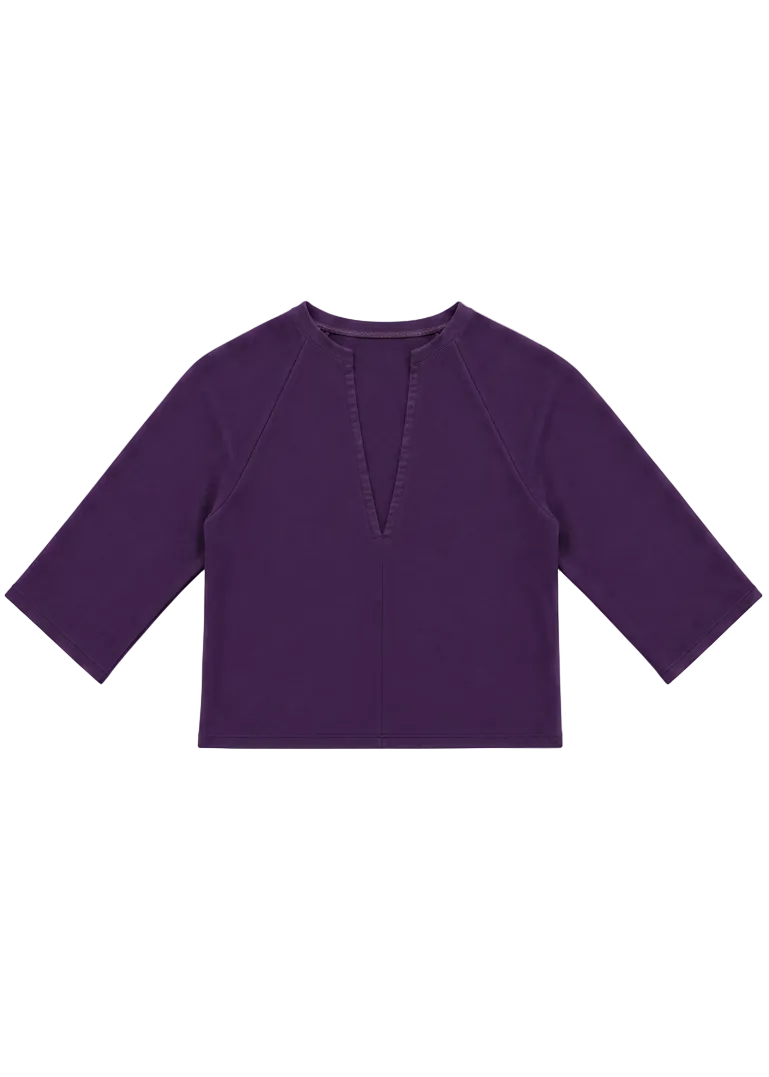 BASE Rag Tee - Plum