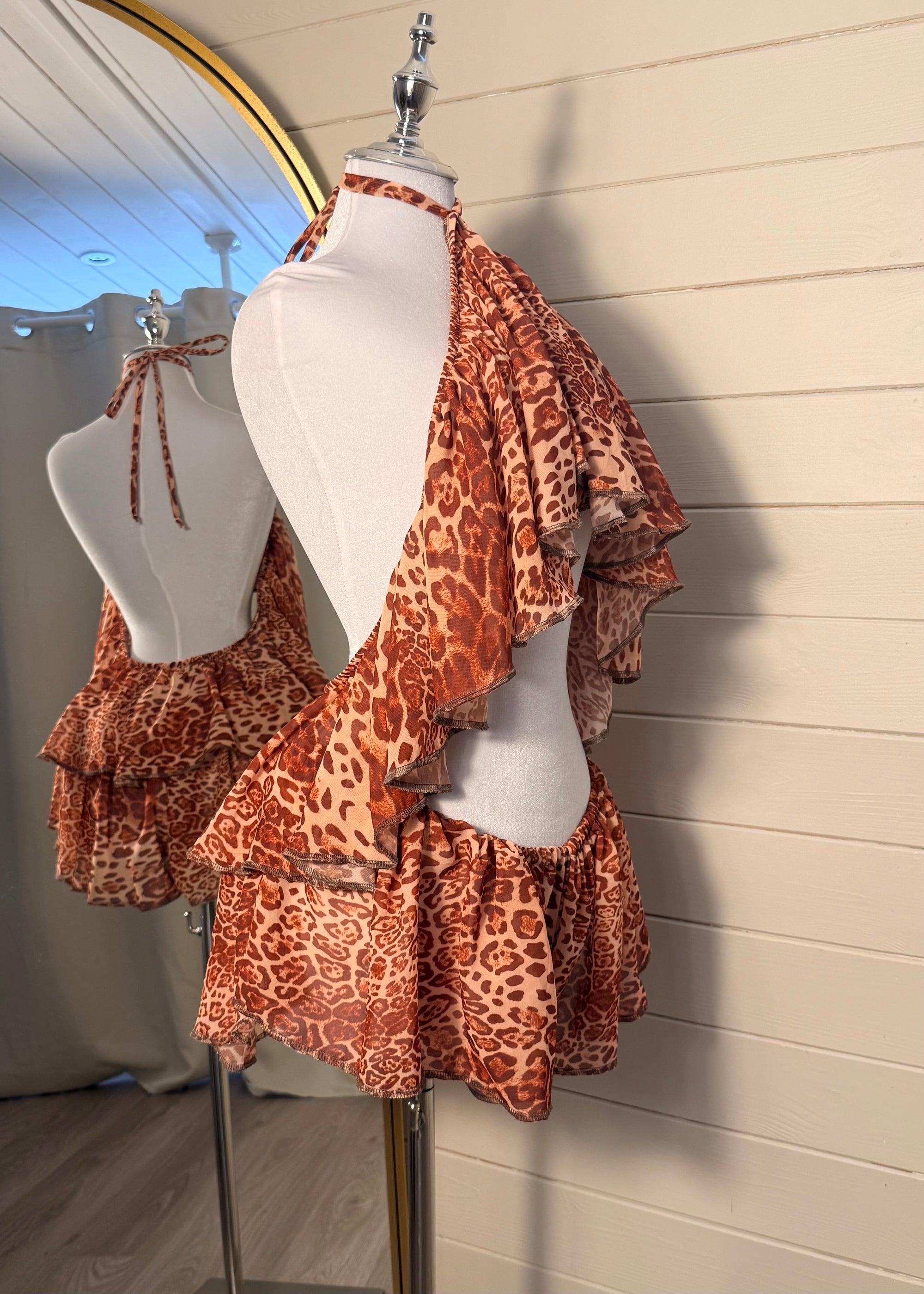 READY TO SHIP - NALA leopard in Fabric 17