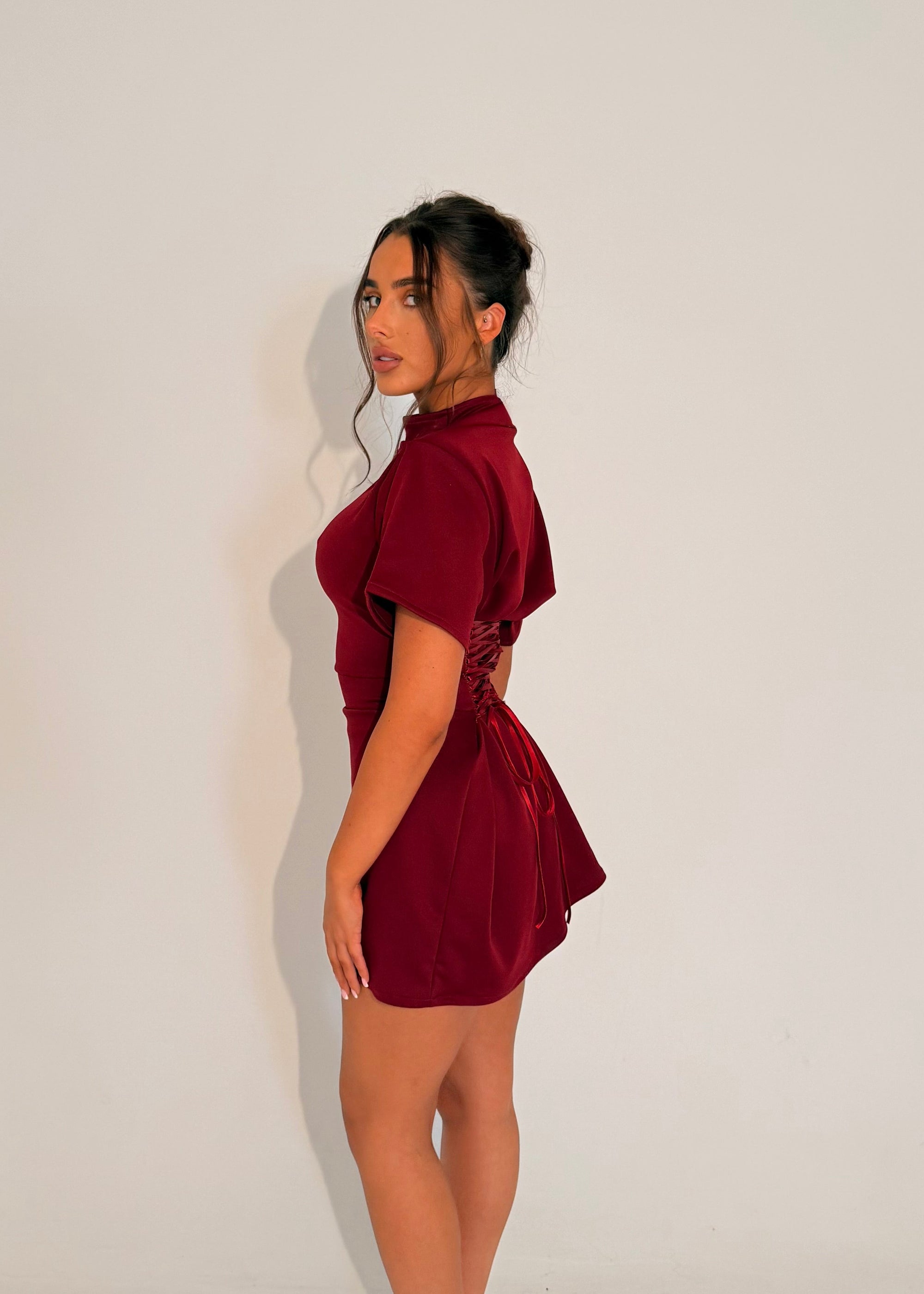 Structured CINCHED Dress