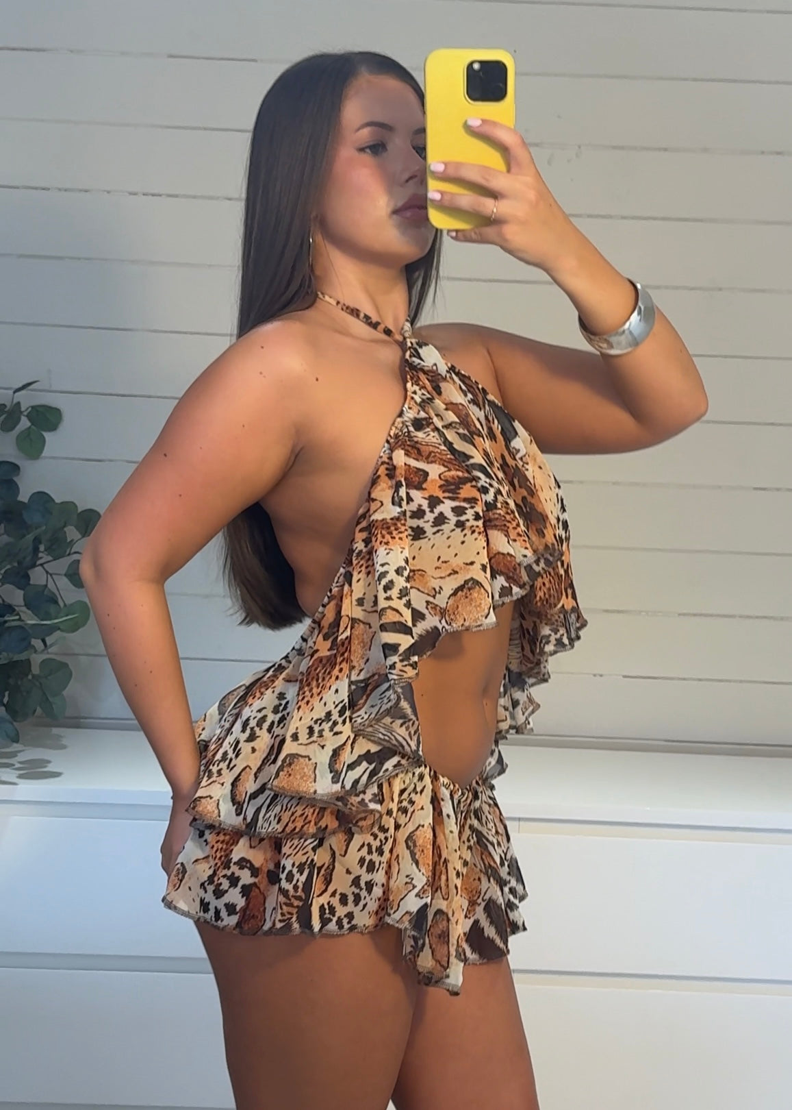READY TO SHIP - NALA leopard in Fabric 18