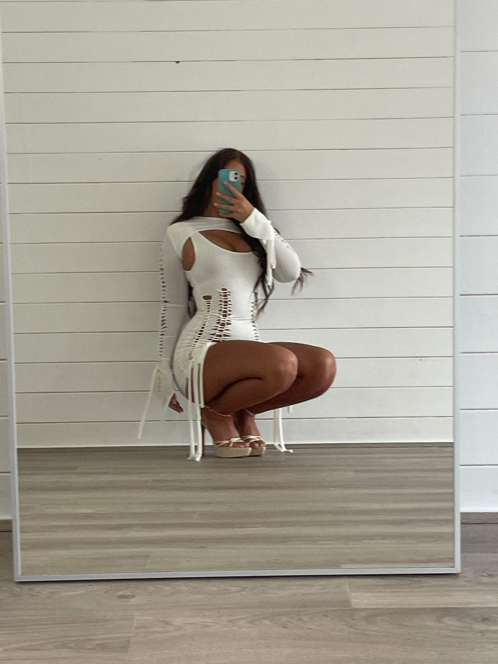 JHENÈ Dress - Ivory