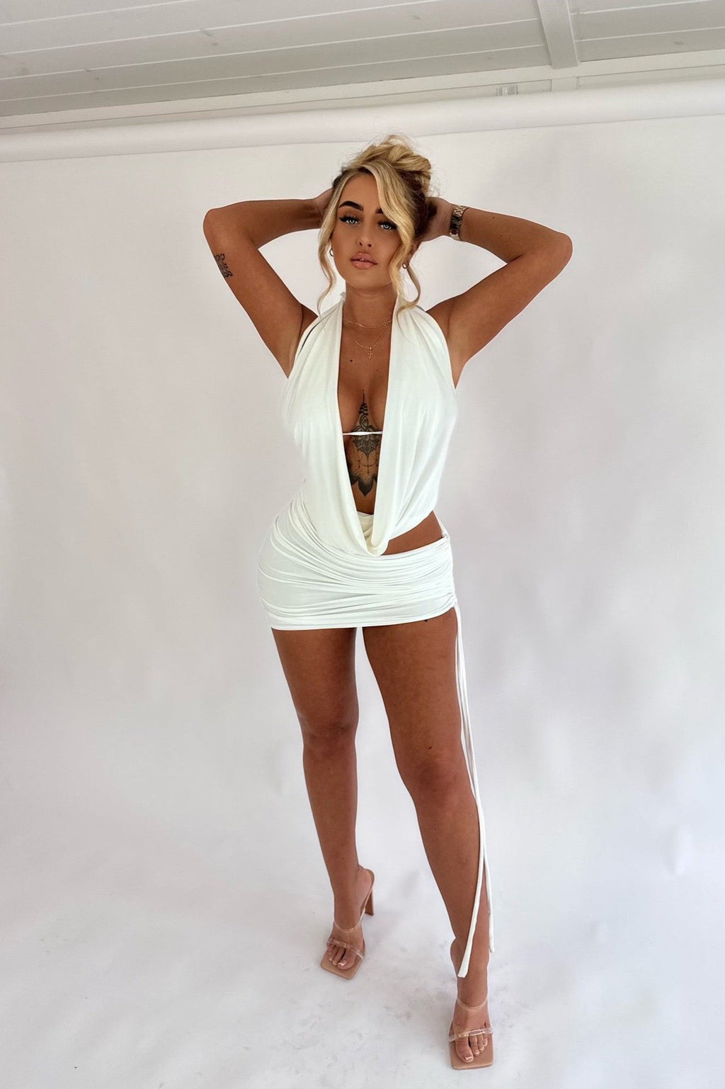 COWL Set- Ivory