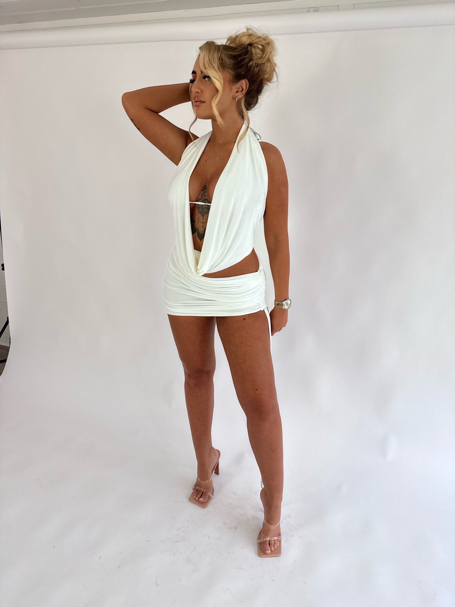 COWL Set- Ivory