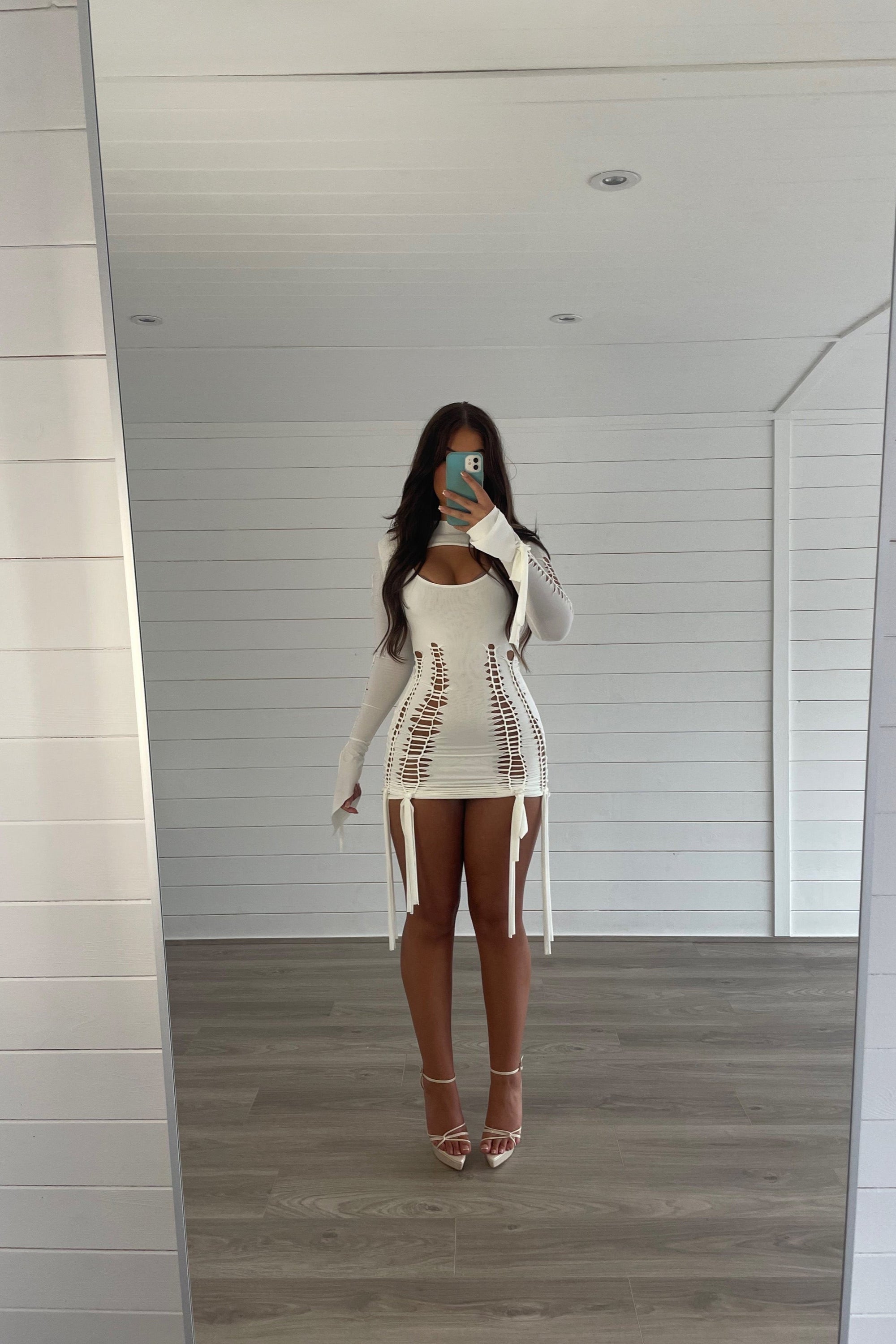 JHENÈ Dress - Ivory